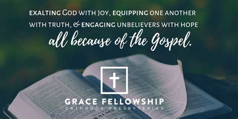 Bulletin — Grace Fellowship OPC